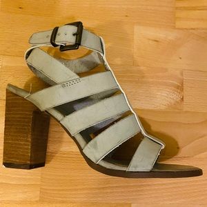 UO Grey Strappy Block Heel Sandal (10)